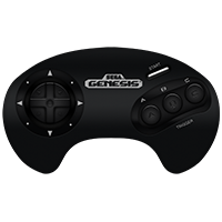 SEGA Mega Drive Controller Original Gamepad