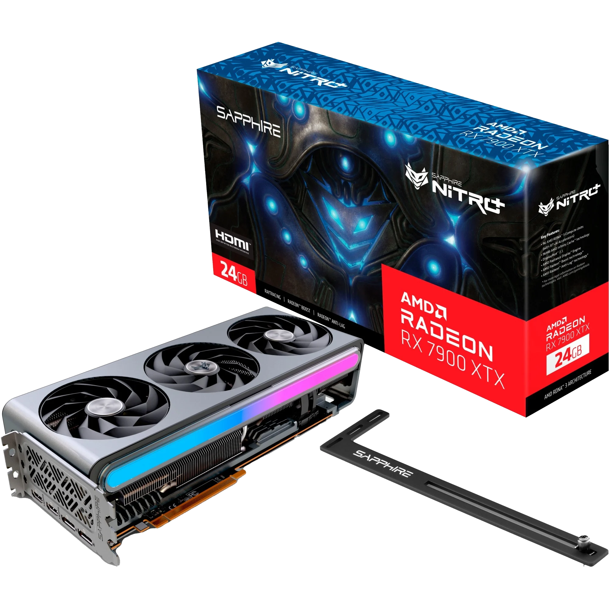 RX 7900 XTX Vapor-X 24GB im Vergleich Radeon Sapphire RX 7900 XTX Vapor-X 24GB Grafikkarte